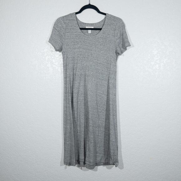 Daily Ritual Gray‎ Heathered T-Shirt Dress Size Small - Picture 1 of 5